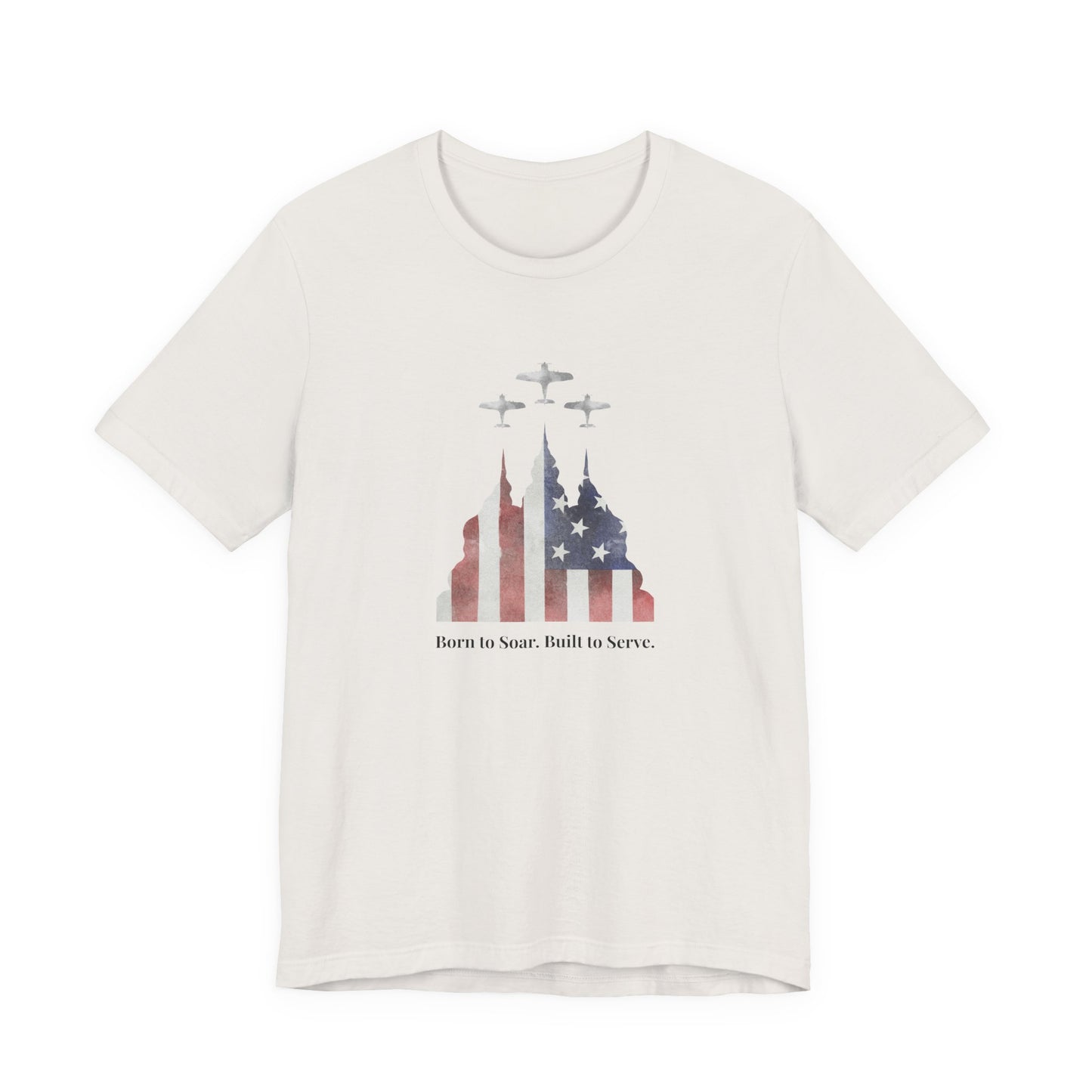 Born to Soar, Built to Serve tee